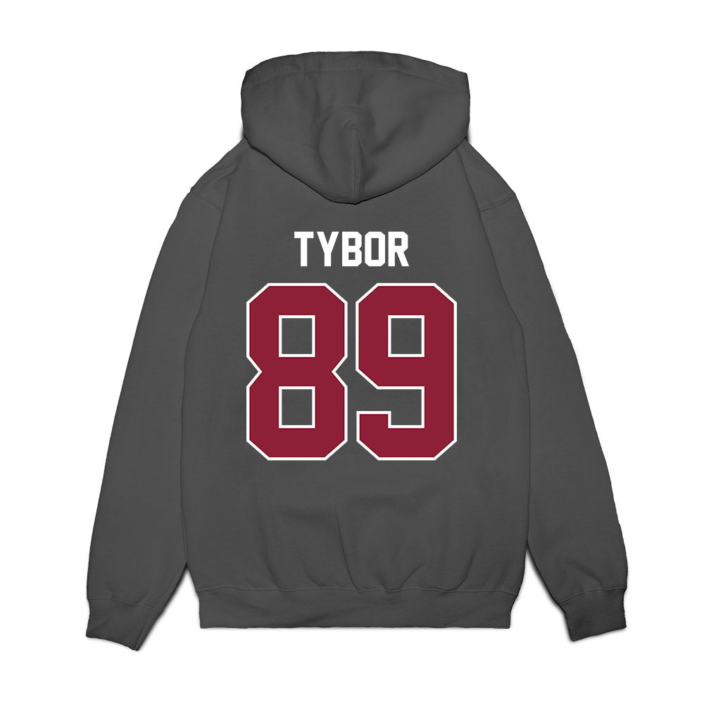 UMass - NCAA Football : Matthew Tybor - Vintage Football Premium Hooded Sweatshirt-1