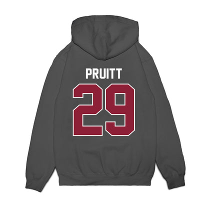 UMass - NCAA Football : Kareem Pruitt - Vintage Football Premium Hooded Sweatshirt-1