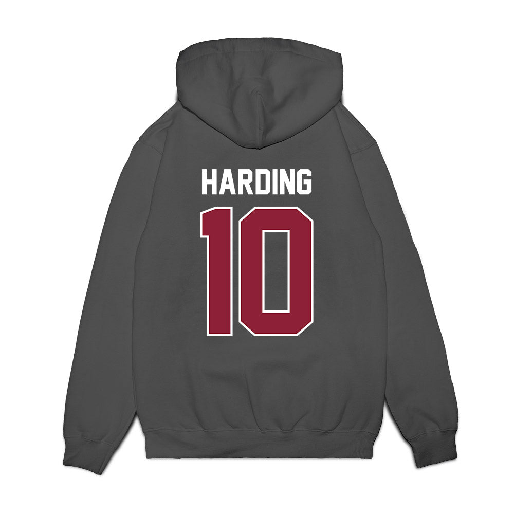 UMass - NCAA Football : T.Y. Harding - Vintage Football Premium Hooded Sweatshirt-1