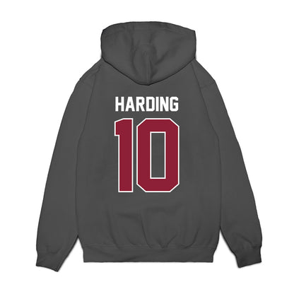 UMass - NCAA Football : T.Y. Harding - Vintage Football Premium Hooded Sweatshirt-1