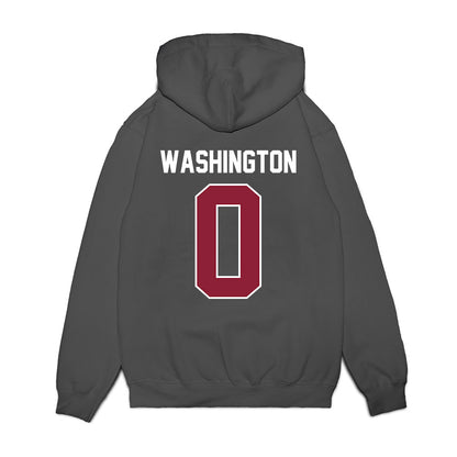UMass - NCAA Football : Jordan Washington - Vintage Football Premium Hooded Sweatshirt-1