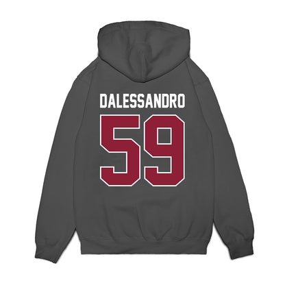 UMass - NCAA Football : Nick Dalessandro - Vintage Football Premium Hooded Sweatshirt-1