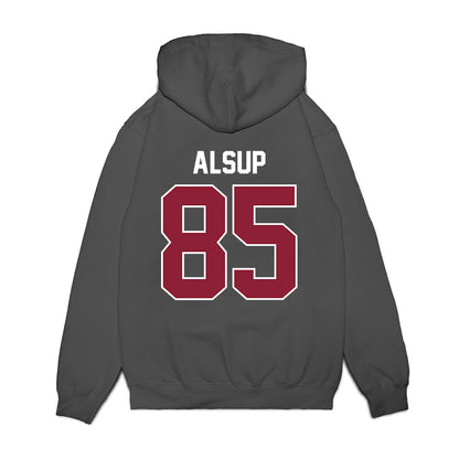 UMass - NCAA Football : Drew Alsup - Vintage Football Premium Hooded Sweatshirt-1