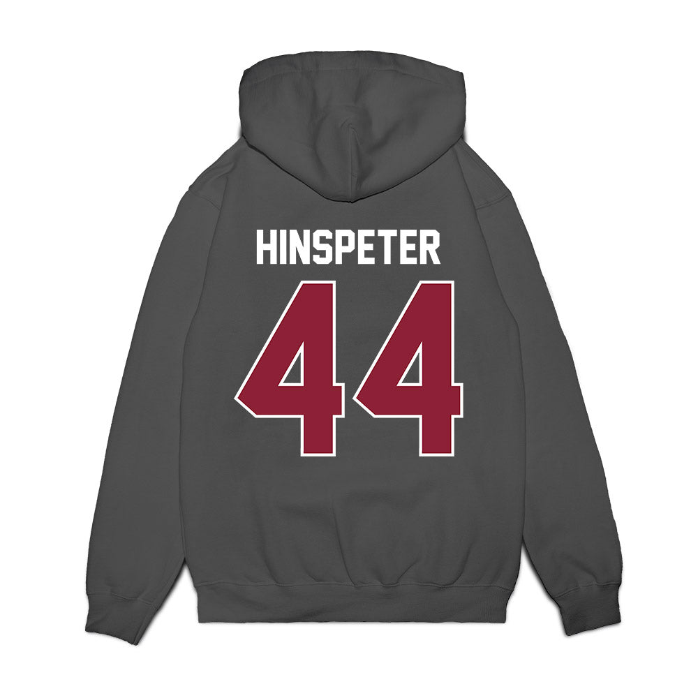 UMass - NCAA Football : Timmy Hinspeter - Vintage Football Premium Hooded Sweatshirt-1