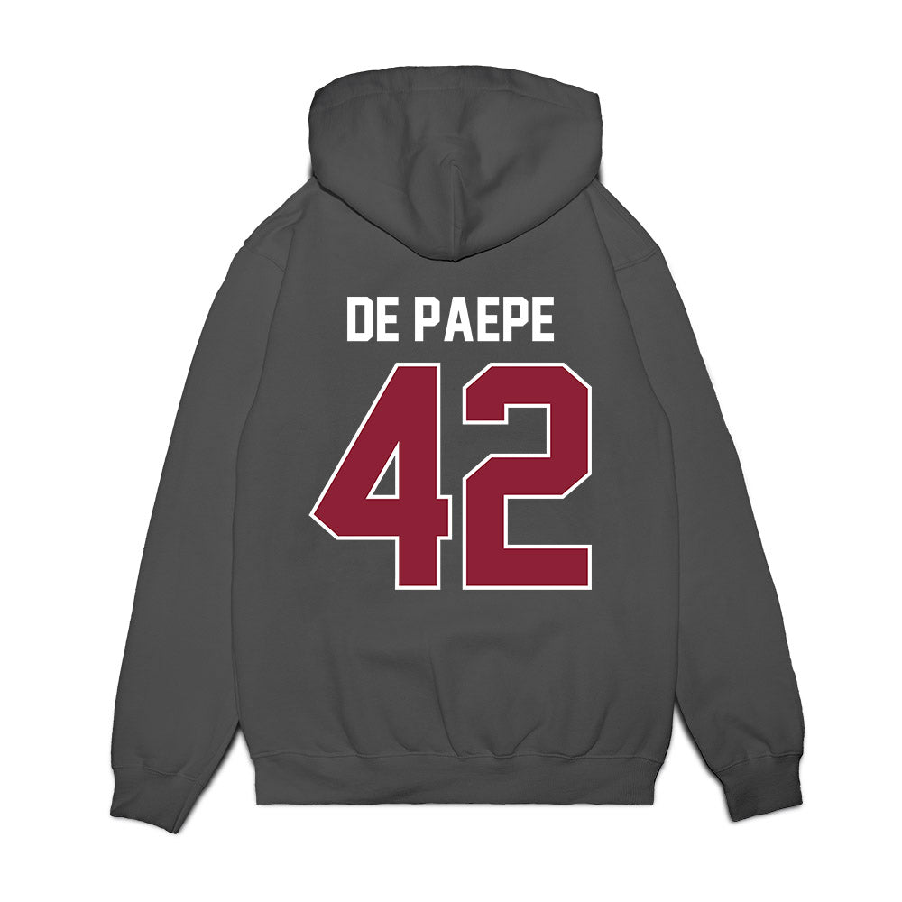 UMass - NCAA Football : Andrew De Paepe - Vintage Football Premium Hooded Sweatshirt-1