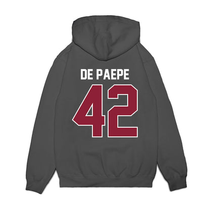 UMass - NCAA Football : Andrew De Paepe - Vintage Football Premium Hooded Sweatshirt-1