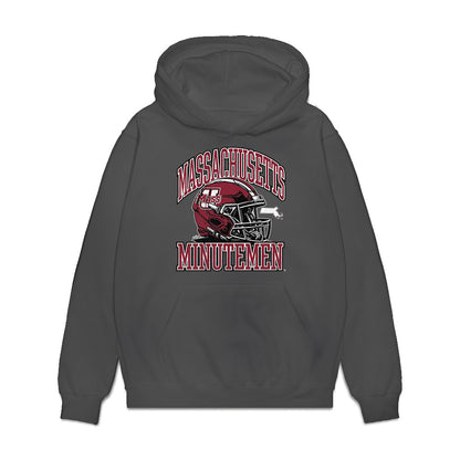 UMass - NCAA Football : Drew Alsup - Vintage Football Premium Hooded Sweatshirt-0