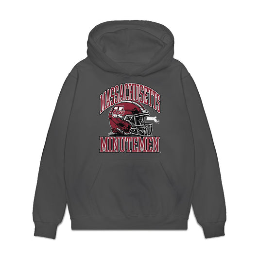 UMass - NCAA Football : Moritz Strempel - Vintage Football Premium Hooded Sweatshirt-0