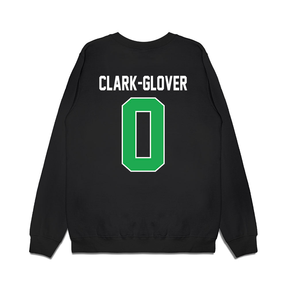 Marshall - NCAA Football : Caleb Clark-Glover - Vintage Helmet Premium Crewneck Sweatshirt-1