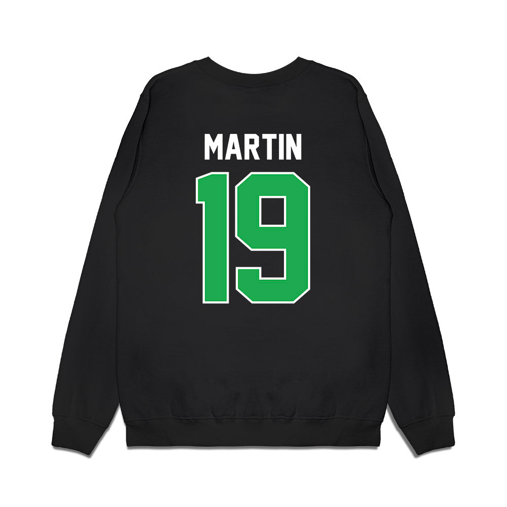 Marshall - NCAA Football : Tony Martin - Vintage Helmet Premium Crewneck Sweatshirt-1