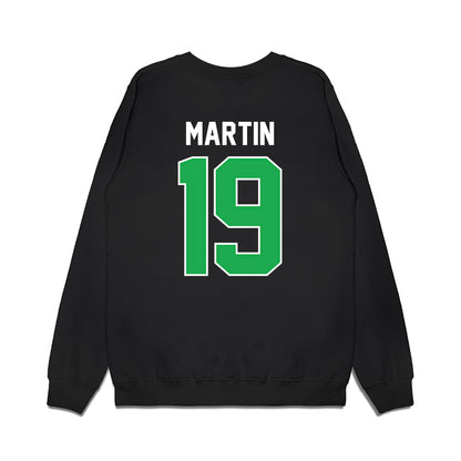 Marshall - NCAA Football : Tony Martin - Vintage Helmet Premium Crewneck Sweatshirt-1
