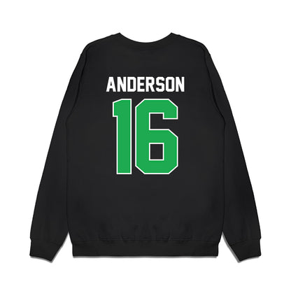 Marshall - NCAA Football : Kendell Anderson - Vintage Helmet Premium Crewneck Sweatshirt-1