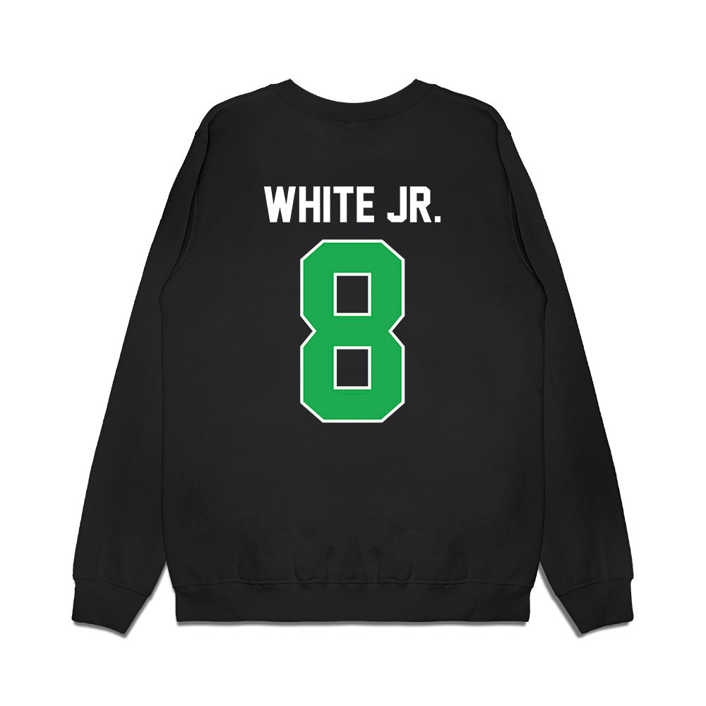 Marshall - NCAA Football : Sherone White Jr. - Vintage Helmet Premium Crewneck Sweatshirt-1