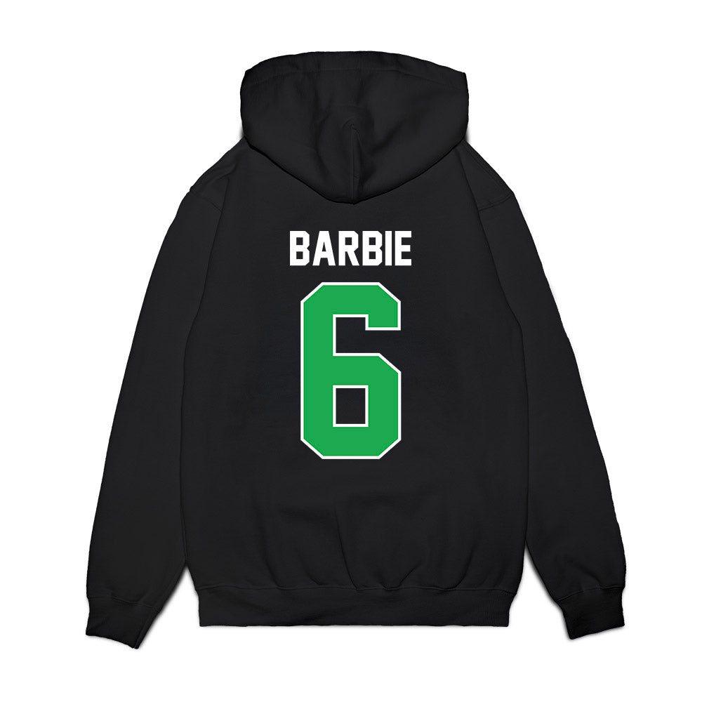 Marshall - NCAA Football : Jo'shon Barbie - Vintage Helmet Premium Hooded Sweatshirt-1