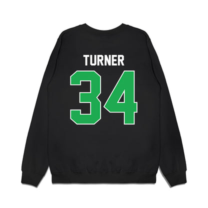 Marshall - NCAA Football : Caden Turner - Vintage Helmet Premium Crewneck Sweatshirt-1