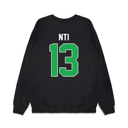 Marshall - NCAA Football : Camron Nti - Vintage Helmet Premium Crewneck Sweatshirt-1