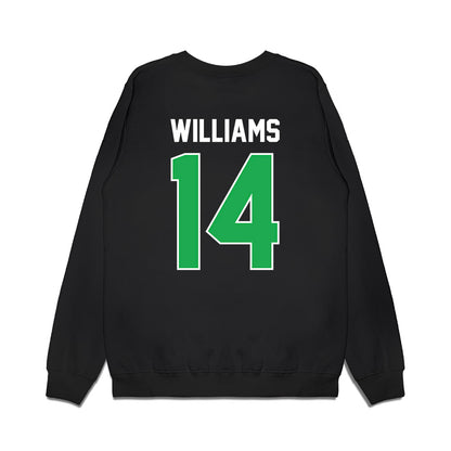 Marshall - NCAA Football : Mickel Williams - Vintage Helmet Premium Crewneck Sweatshirt-1