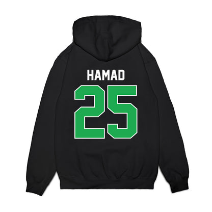 Marshall - NCAA Football : Andrew Hamad - Vintage Helmet Premium Hooded Sweatshirt-1