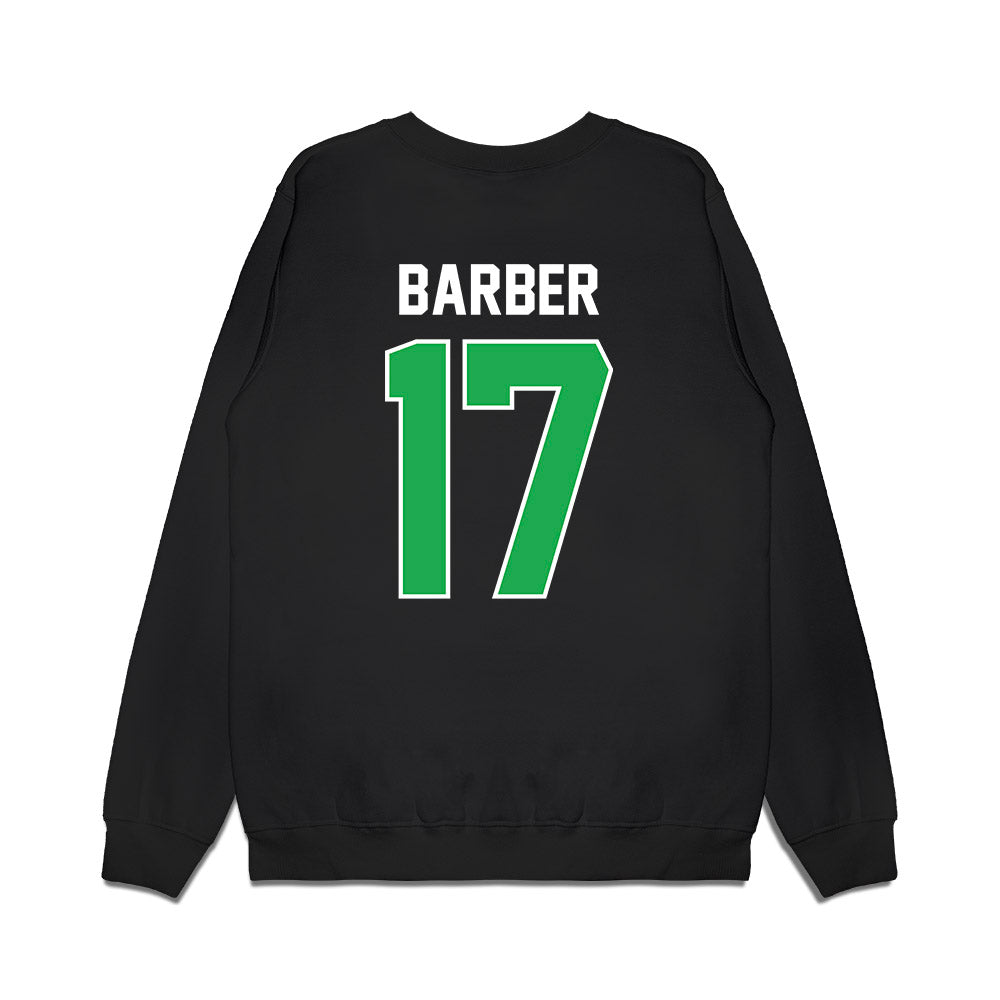 Marshall - NCAA Football : Dylan Barber - Vintage Helmet Premium Crewneck Sweatshirt-1