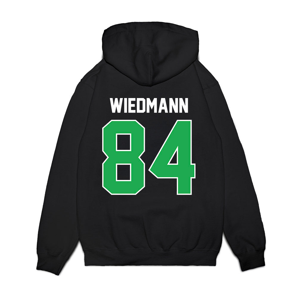 Marshall - NCAA Football : Nico Wiedmann - Vintage Helmet Premium Hooded Sweatshirt-1