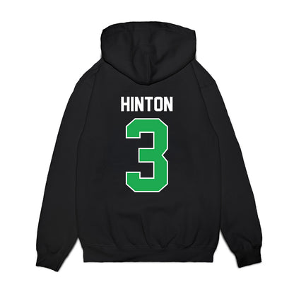 Marshall - NCAA Football : Terrente Hinton - Vintage Helmet Premium Hooded Sweatshirt-1