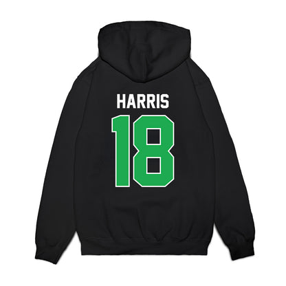 Marshall - NCAA Football : Daniel Harris - Vintage Helmet Premium Hooded Sweatshirt-1