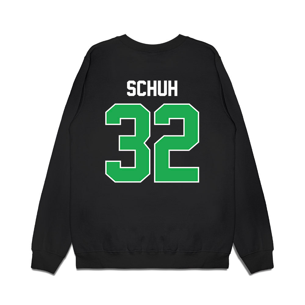 Marshall - NCAA Football : Peter Schuh - Vintage Helmet Premium Crewneck Sweatshirt-1