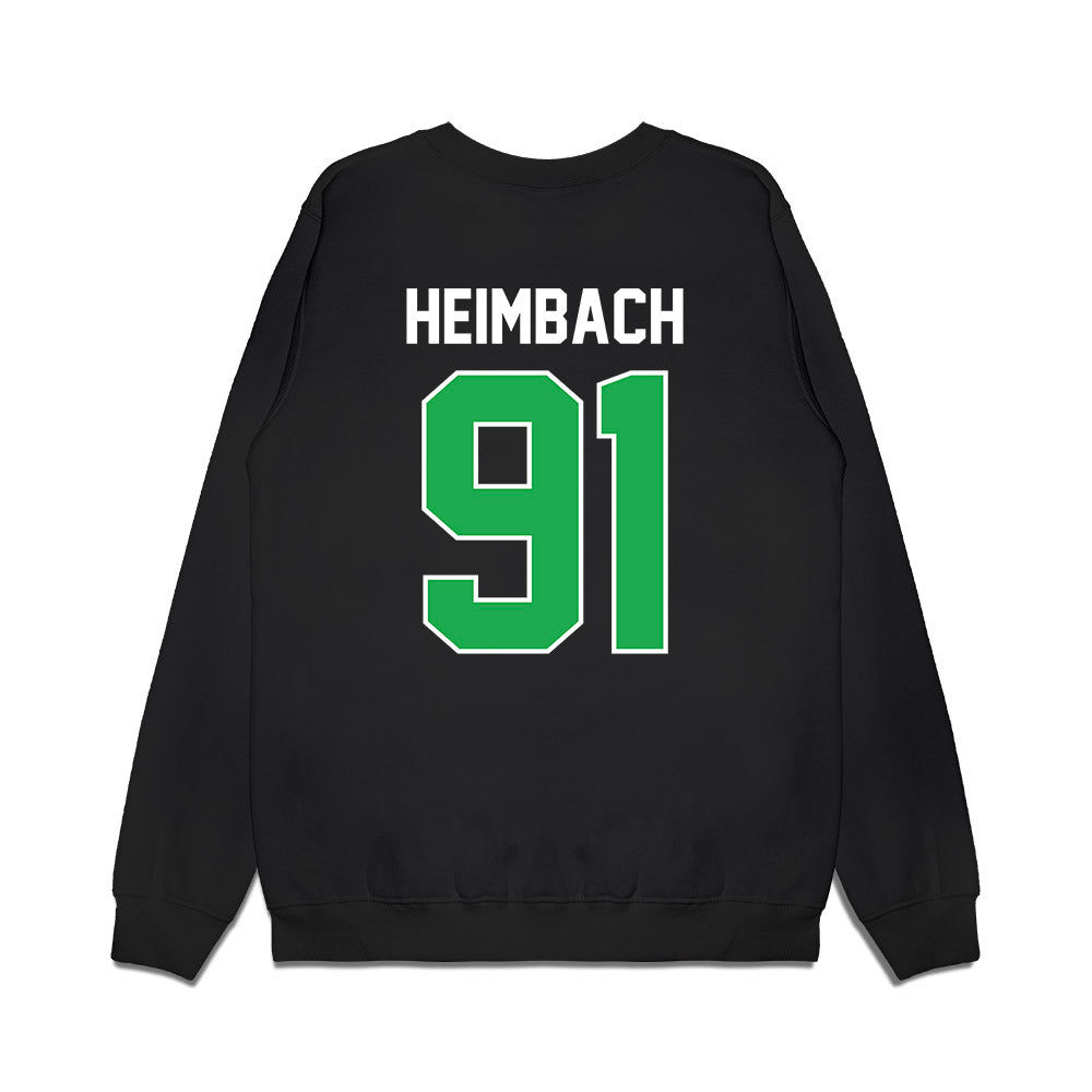 Marshall - NCAA Football : Cooper Heimbach - Vintage Helmet Premium Crewneck Sweatshirt-1