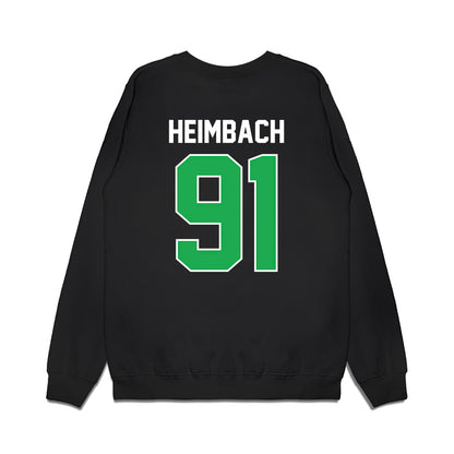 Marshall - NCAA Football : Cooper Heimbach - Vintage Helmet Premium Crewneck Sweatshirt-1