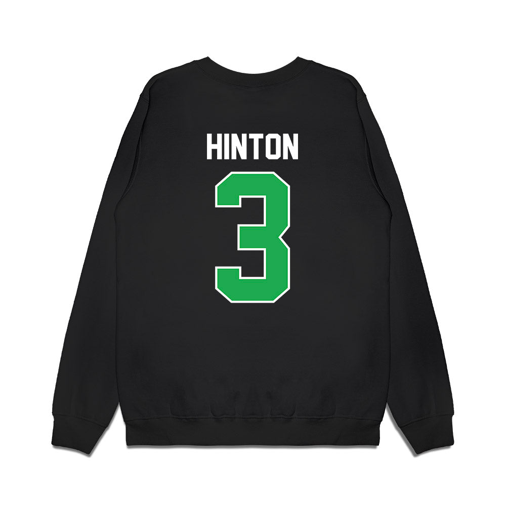 Marshall - NCAA Football : Terrente Hinton - Vintage Helmet Premium Crewneck Sweatshirt-1