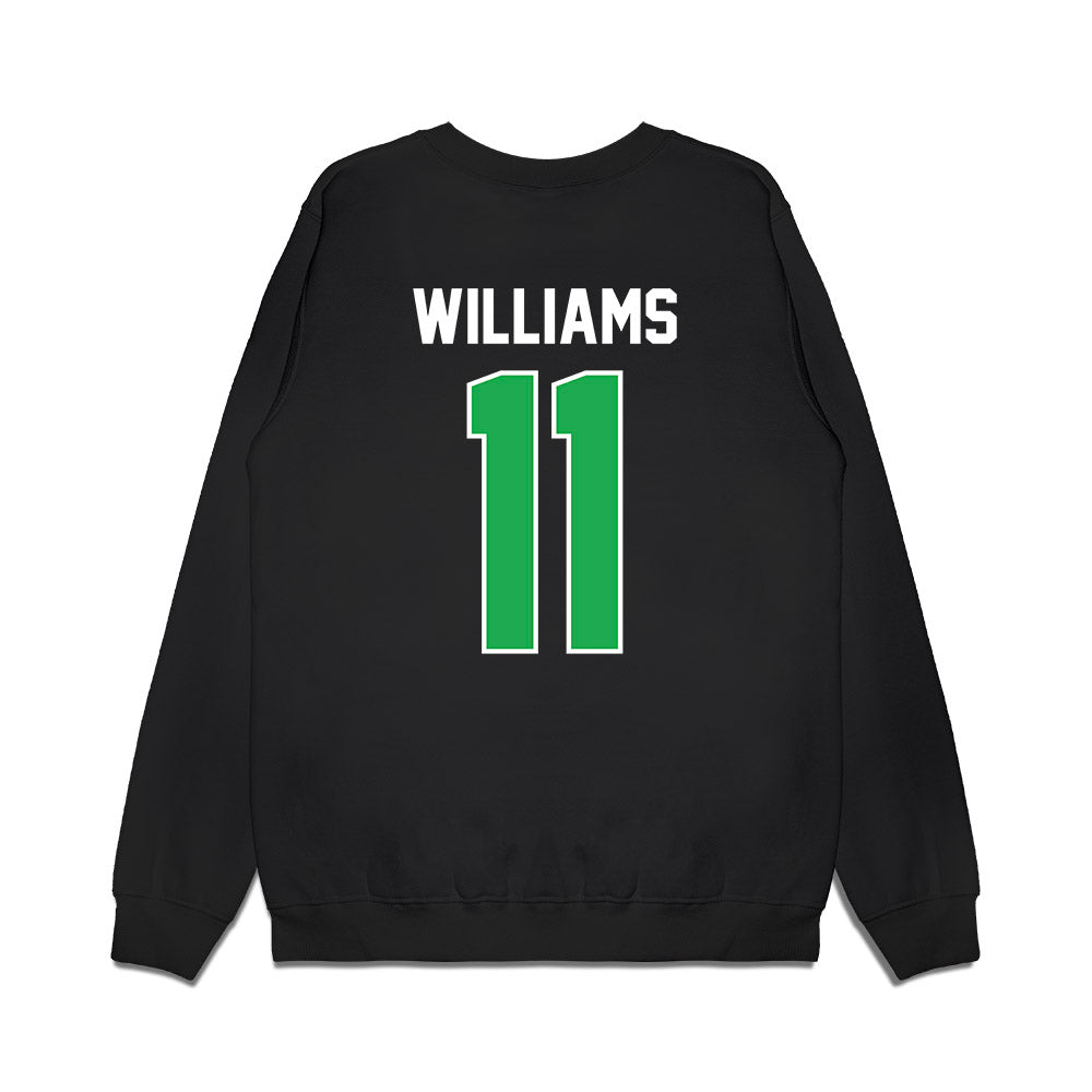 Marshall - NCAA Football : Drew Williams - Vintage Helmet Premium Crewneck Sweatshirt-1