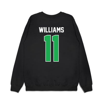 Marshall - NCAA Football : Drew Williams - Vintage Helmet Premium Crewneck Sweatshirt-1
