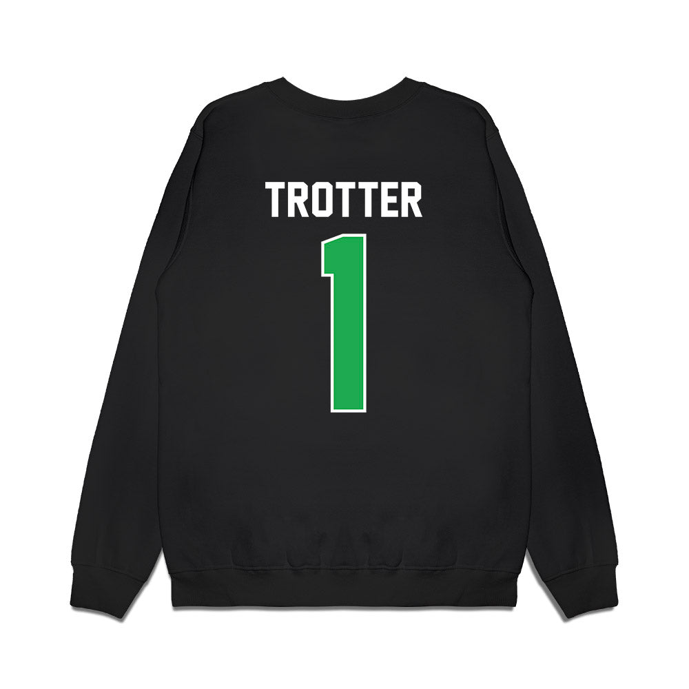 Marshall - NCAA Football : Boogie Trotter - Vintage Helmet Premium Crewneck Sweatshirt-1
