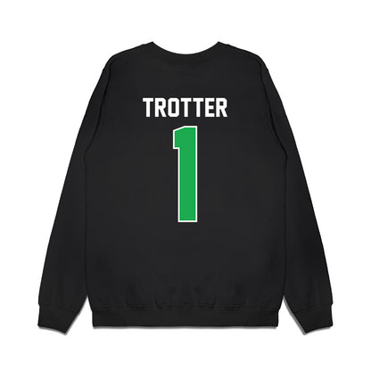 Marshall - NCAA Football : Boogie Trotter - Vintage Helmet Premium Crewneck Sweatshirt-1