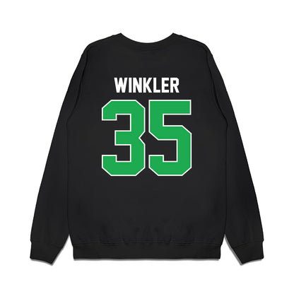 Marshall - NCAA Football : Riley Winkler - Vintage Helmet Premium Crewneck Sweatshirt-1