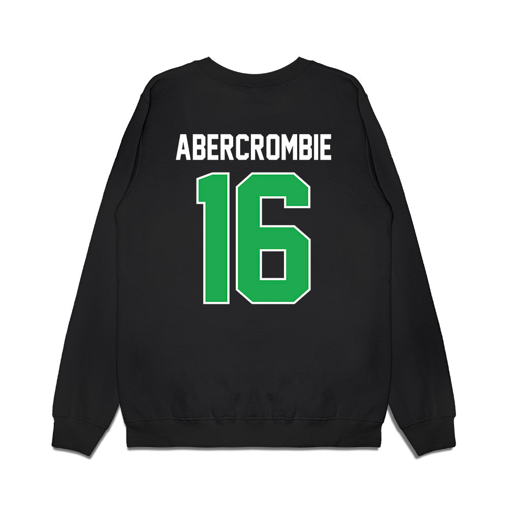 Marshall - NCAA Football : Jalyn Abercrombie - Vintage Helmet Premium Crewneck Sweatshirt-1