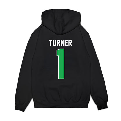 Marshall - NCAA Football : Zion Turner - Vintage Helmet Premium Hooded Sweatshirt-1
