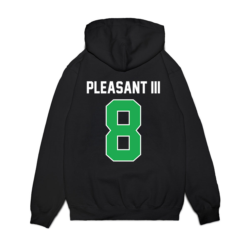 Marshall - NCAA Football : Eddie Pleasant III - Vintage Helmet Premium Hooded Sweatshirt-1