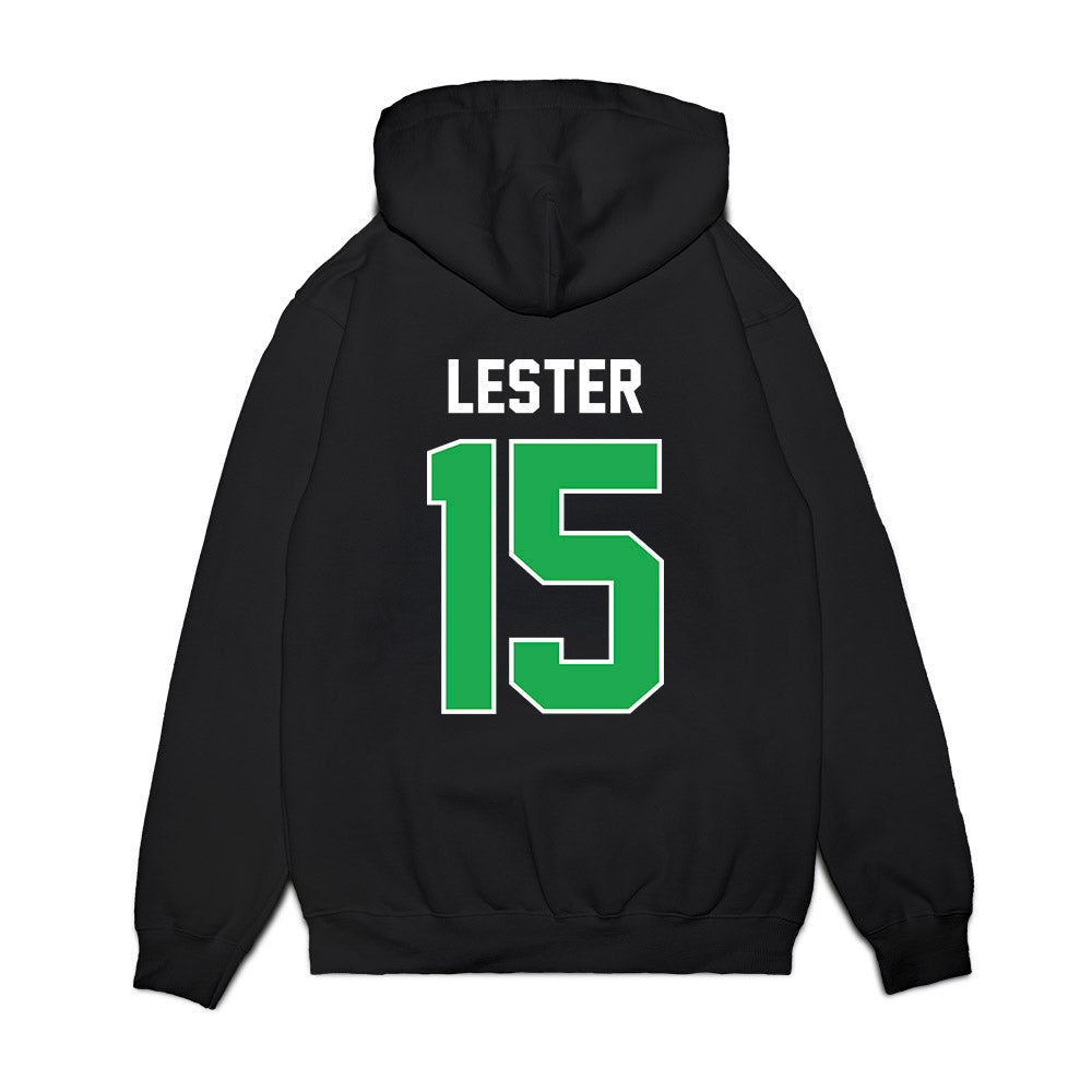 Marshall - NCAA Football : Tristan Lester - Vintage Helmet Premium Hooded Sweatshirt-1