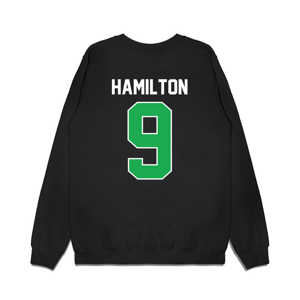 Marshall - NCAA Football : Christian Hamilton - Vintage Helmet Premium Crewneck Sweatshirt-1