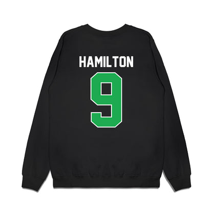 Marshall - NCAA Football : Christian Hamilton - Vintage Helmet Premium Crewneck Sweatshirt-1