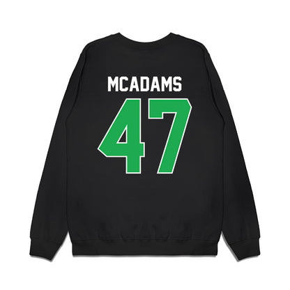Marshall - NCAA Football : EahJay McAdams - Vintage Helmet Premium Crewneck Sweatshirt-1