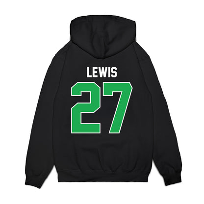 Marshall - NCAA Football : Cannon Lewis - Vintage Helmet Premium Hooded Sweatshirt-1