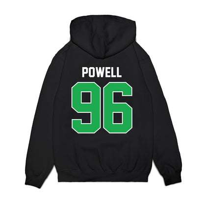 Marshall - NCAA Football : Ty Powell - Vintage Helmet Premium Hooded Sweatshirt-1