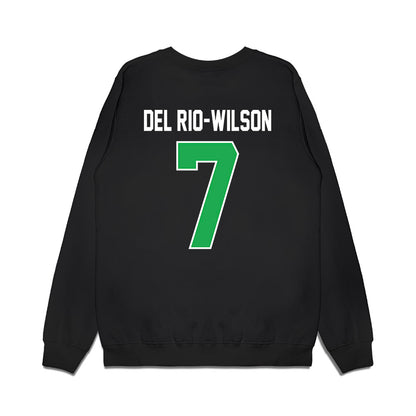 Marshall - NCAA Football : Carlos Del Rio-Wilson - Vintage Helmet Premium Crewneck Sweatshirt-1