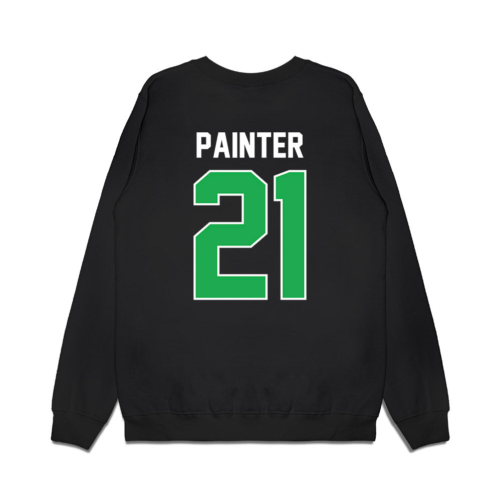 Marshall - NCAA Football : Keydel Painter - Vintage Helmet Premium Crewneck Sweatshirt-1