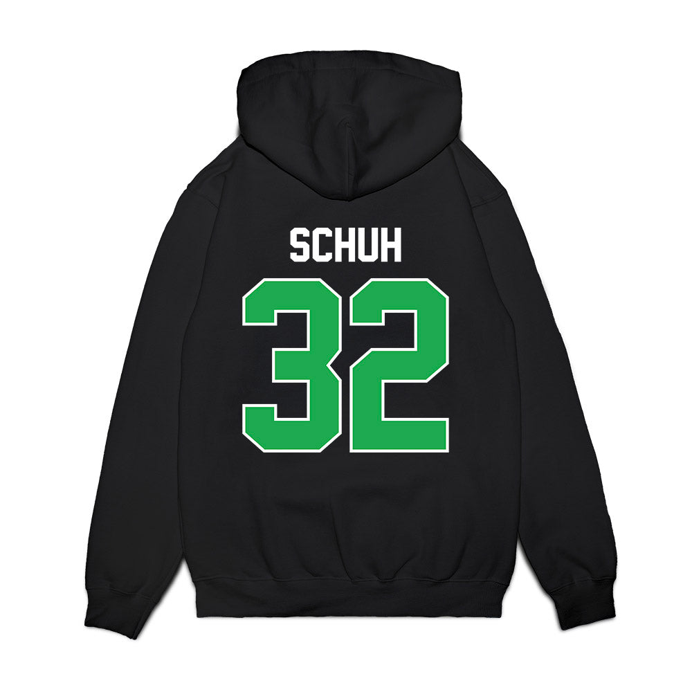 Marshall - NCAA Football : Peter Schuh - Vintage Helmet Premium Hooded Sweatshirt-1