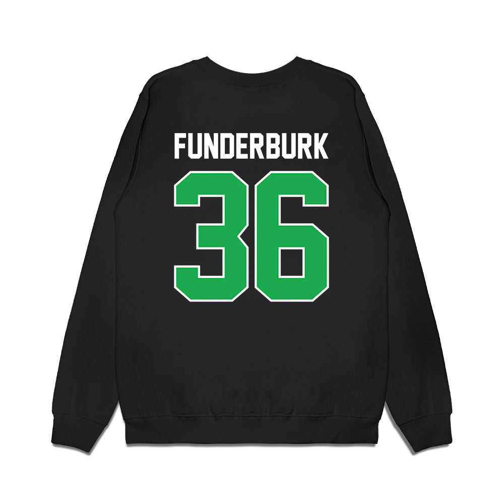 Marshall - NCAA Football : Cole Funderburk - Vintage Helmet Premium Crewneck Sweatshirt-1