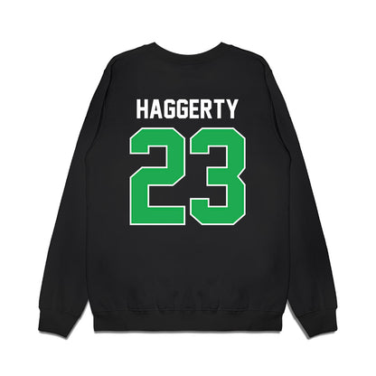 Marshall - NCAA Football : Jason Haggerty - Vintage Helmet Premium Crewneck Sweatshirt-1