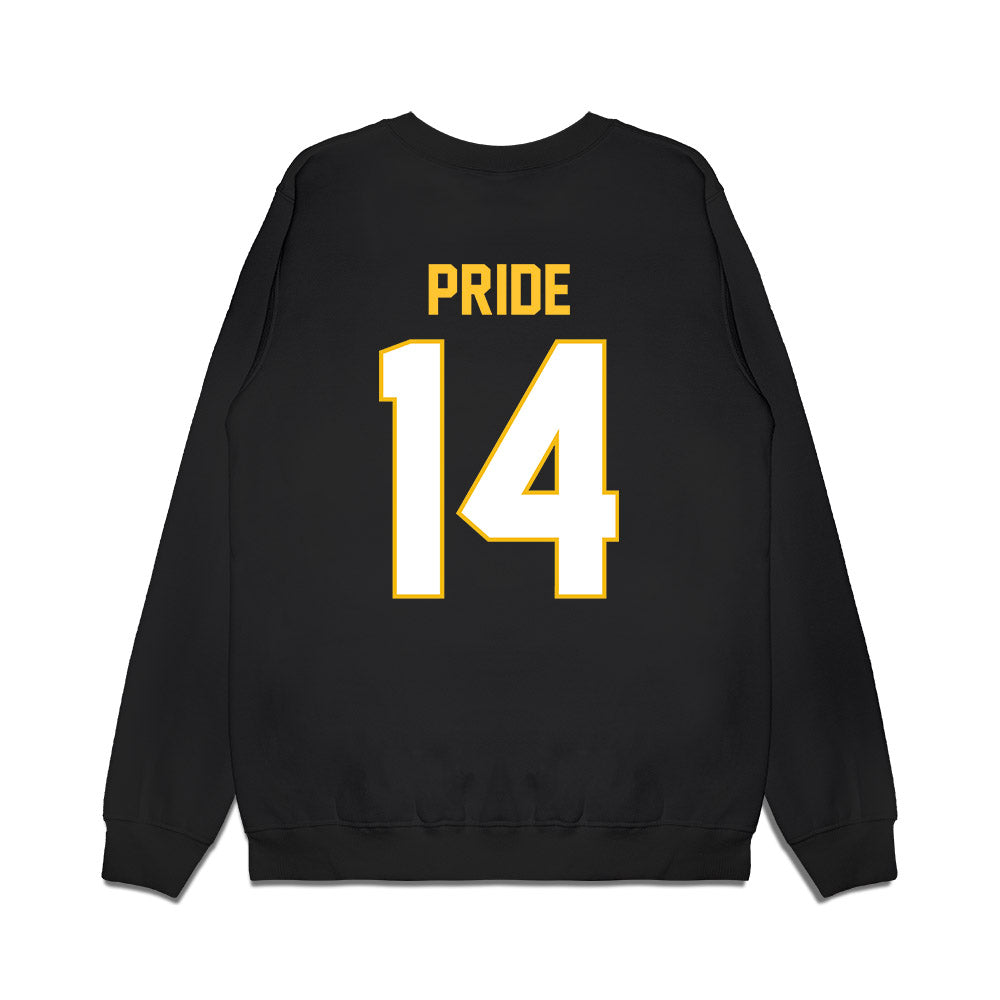 Southern Miss - NCAA Football : Jordan Pride - Vintage Sherseys Premium Crewneck Sweatshirt-1
